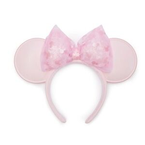 Minnie Mouse Ear Headband for Adults – Pink Milk